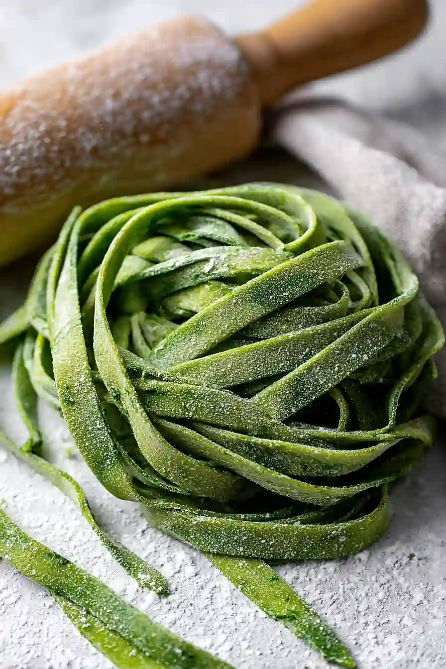 spinach pasta dough