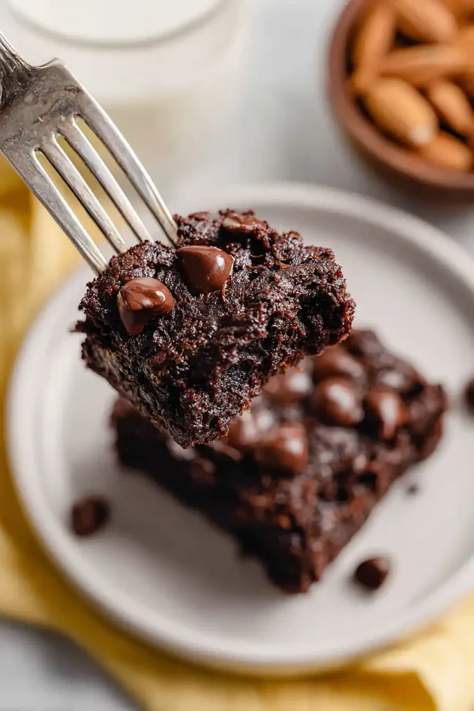 air fryer brownies with almond flour