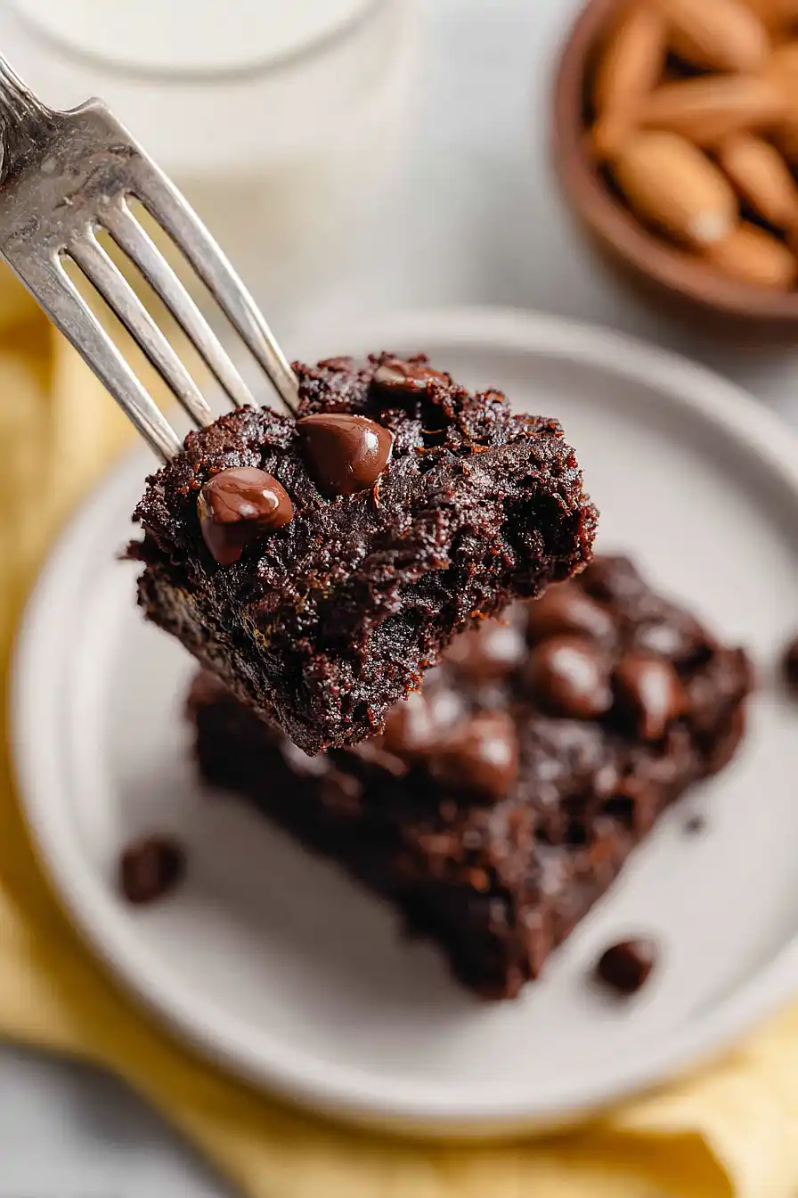 air fryer brownies with almond flour