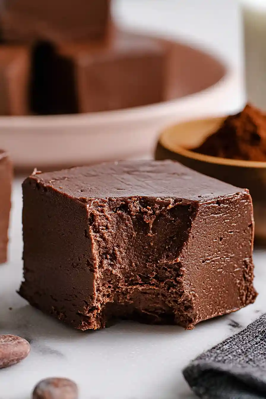 greek yogurt fudge