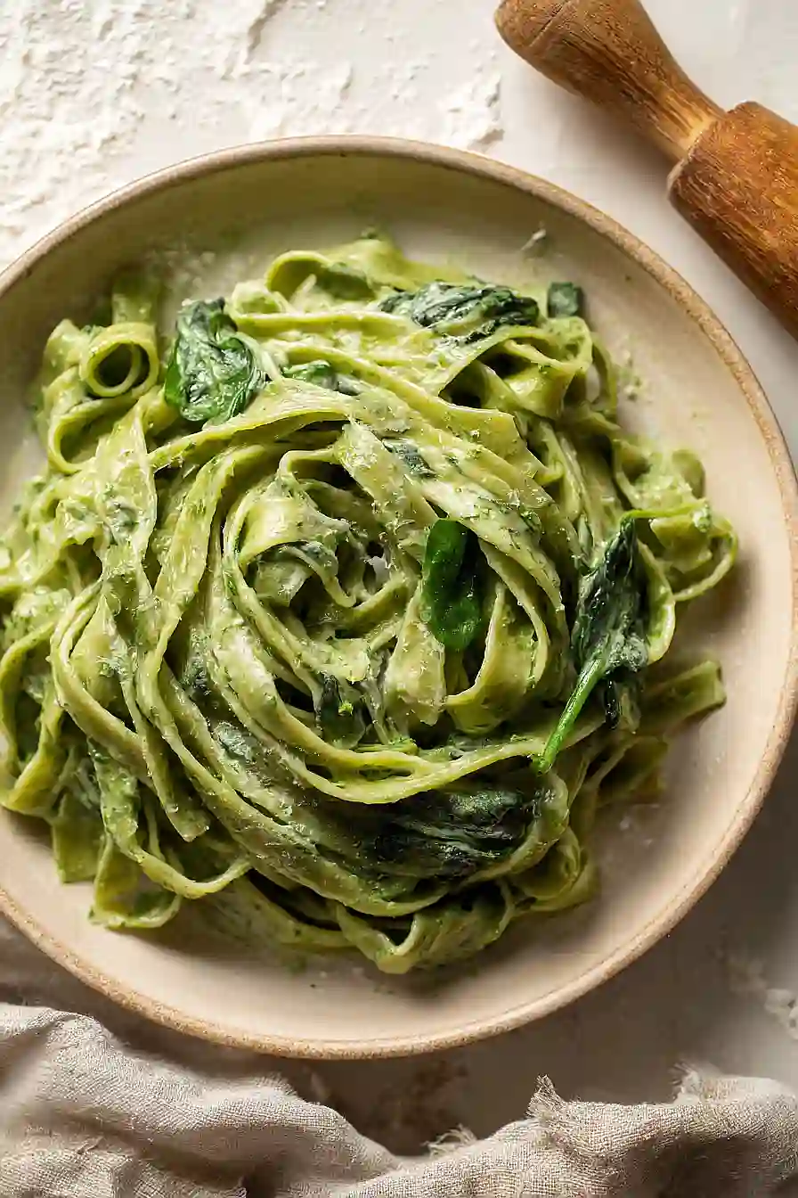 spinach pasta dough