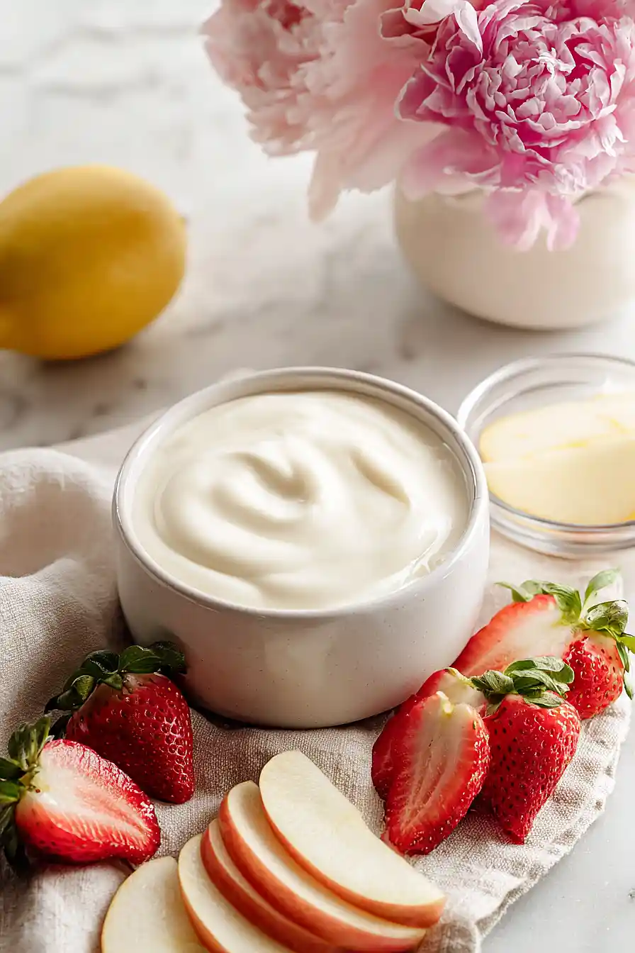 greek yofurt fruit dip