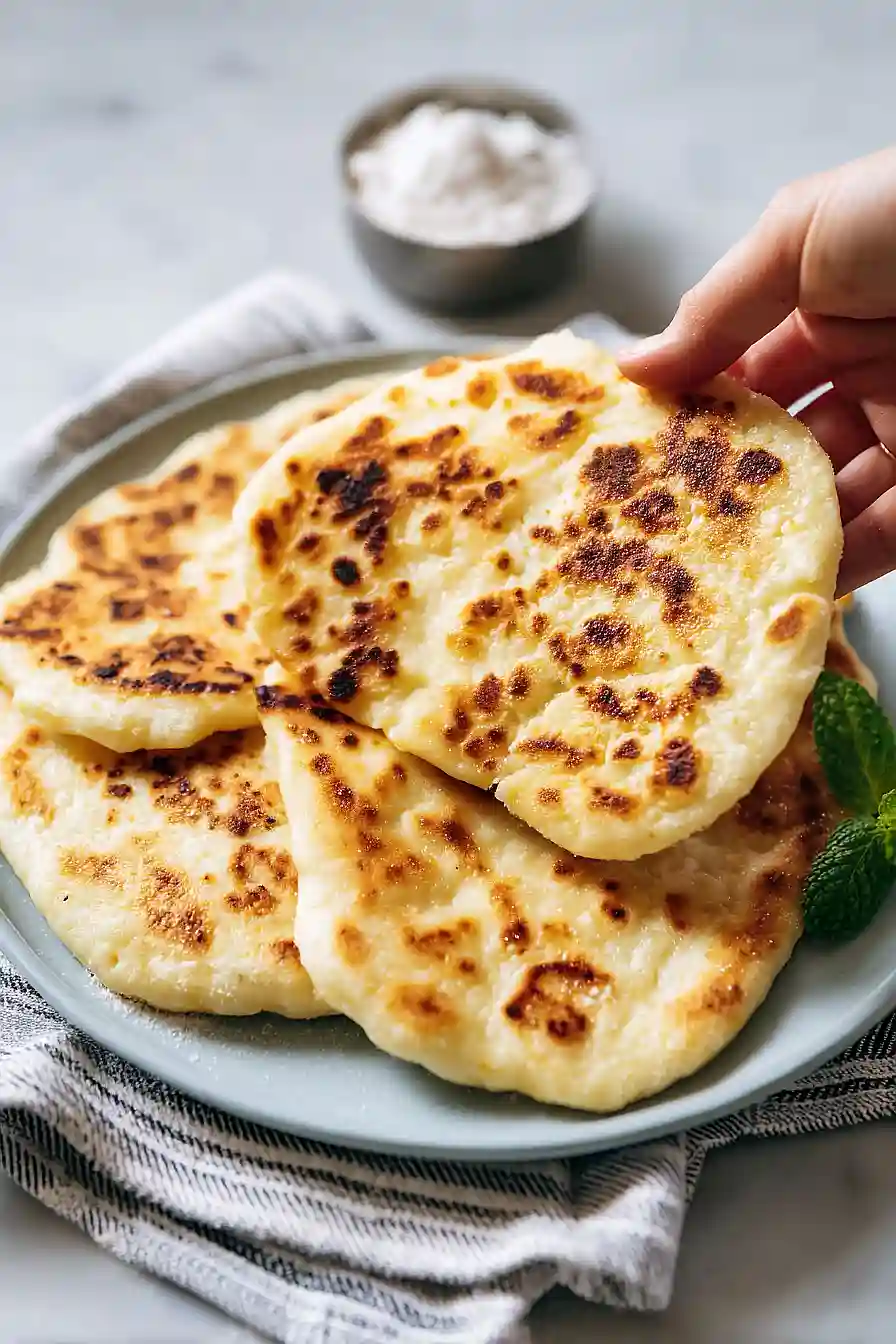 greek yogurt flatbread