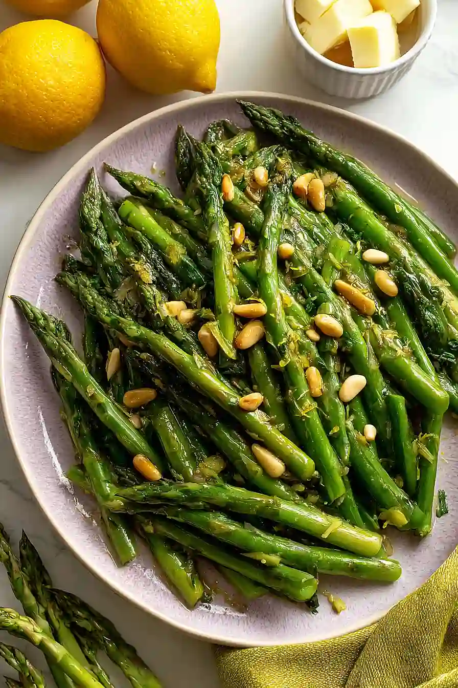 sautéed asparagus and green beans
