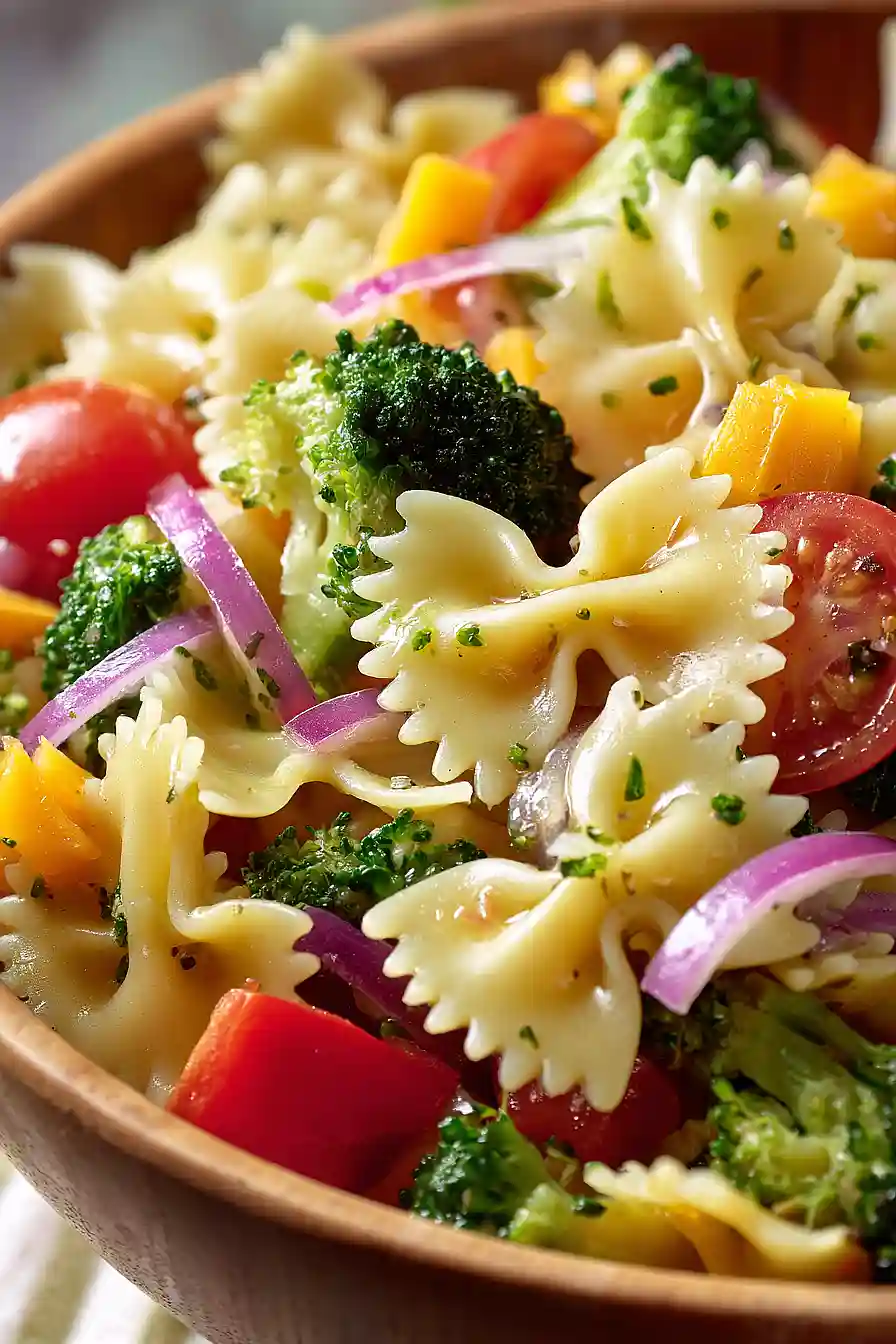 broccoli pasta salad with italian dressing