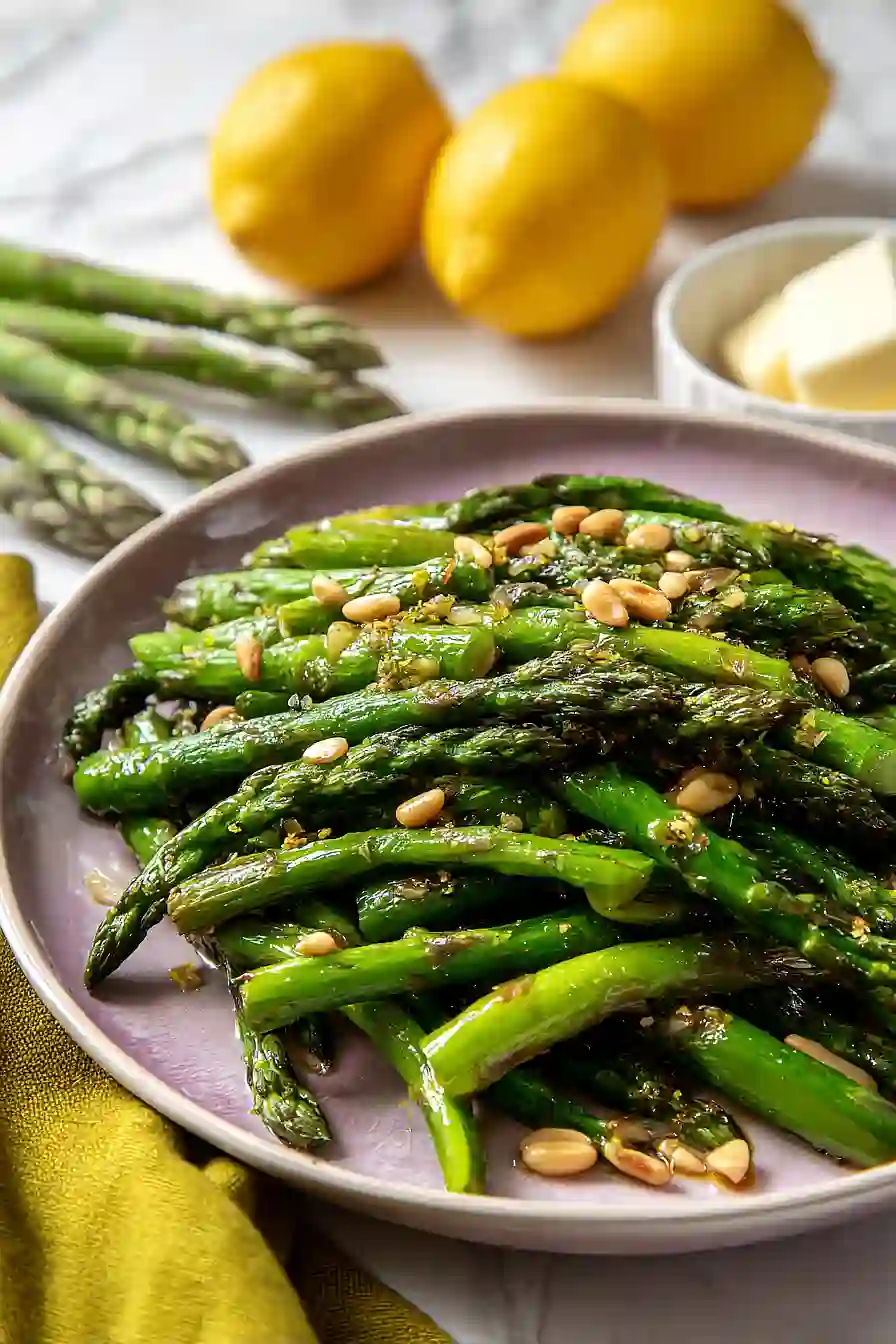 sautéed asparagus and green beans