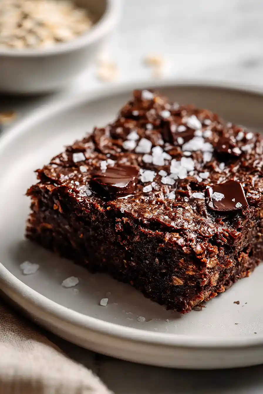 brownie baked oatmeal no banana