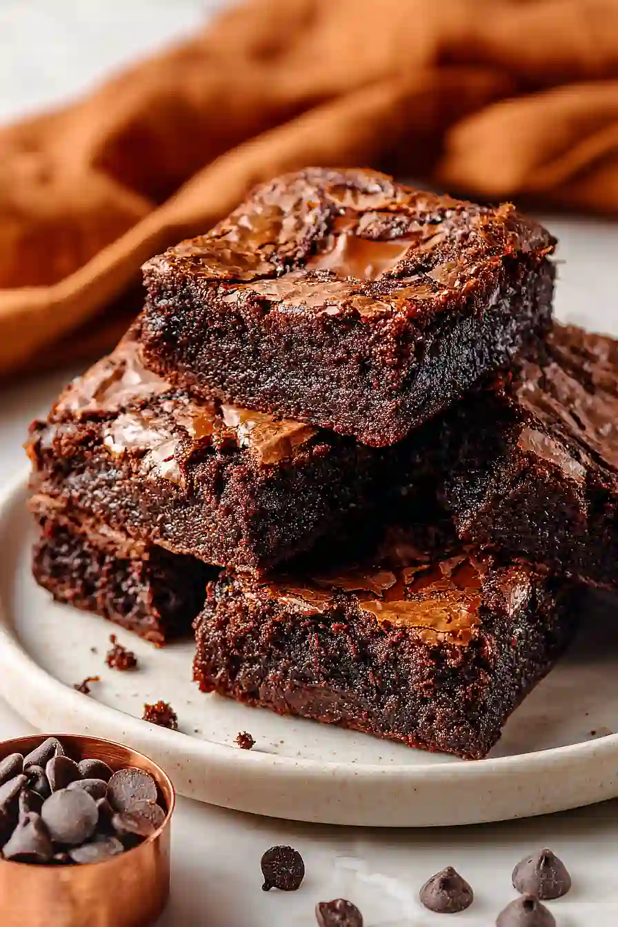 eggless brown butter brownies