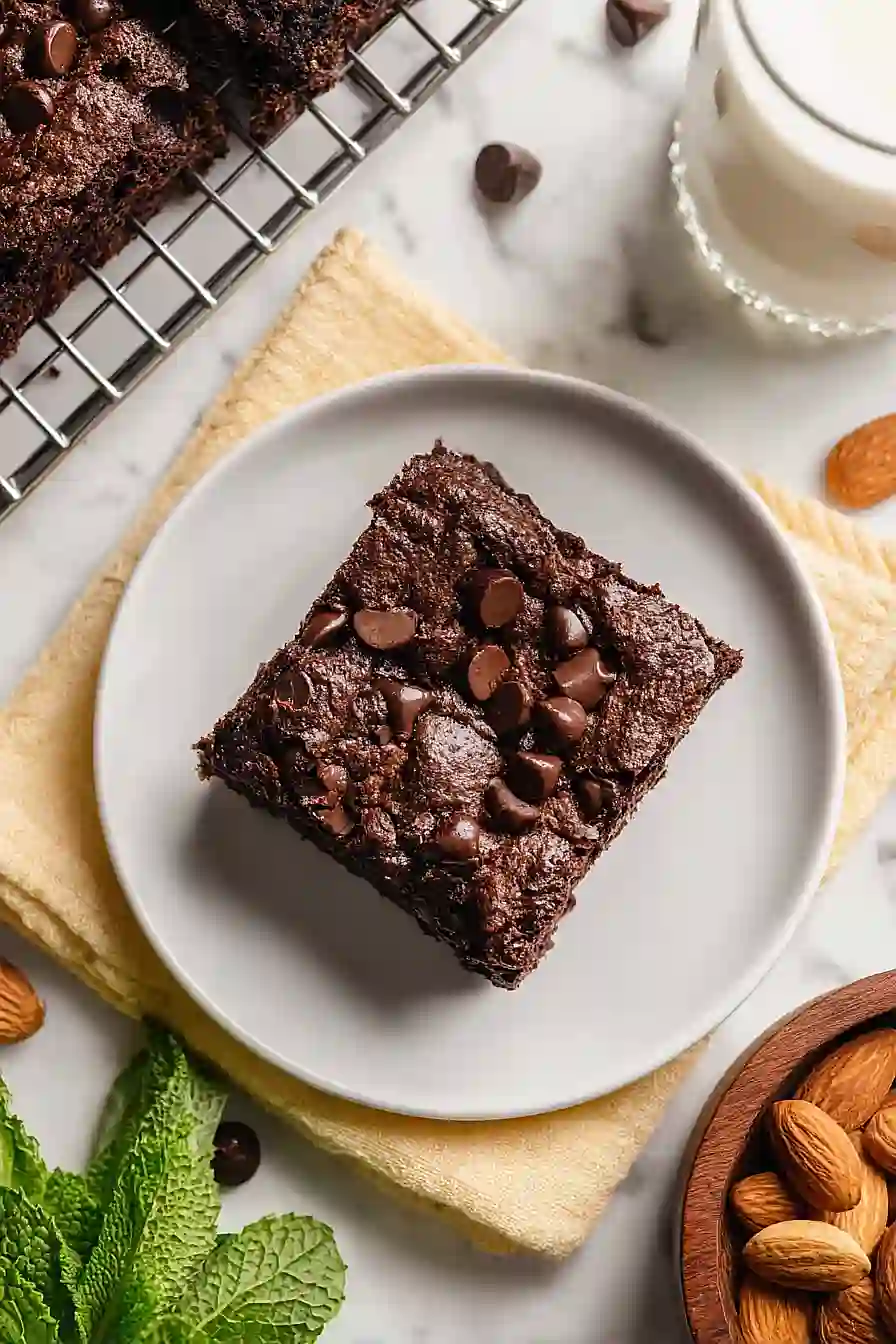 air fryer brownies with almond flour