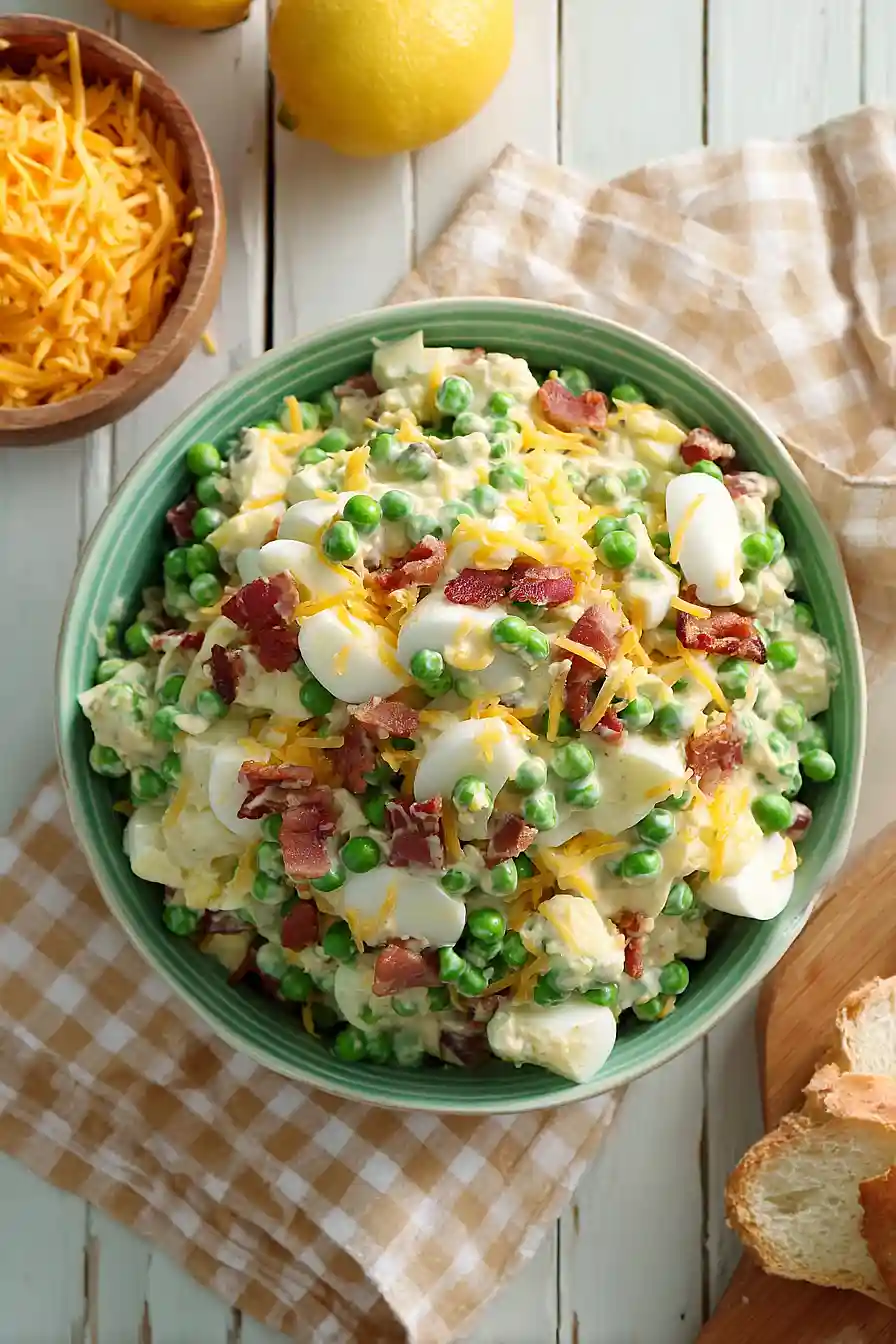 paula deen pea salad