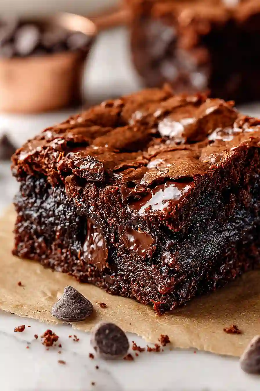 eggless brown butter brownies