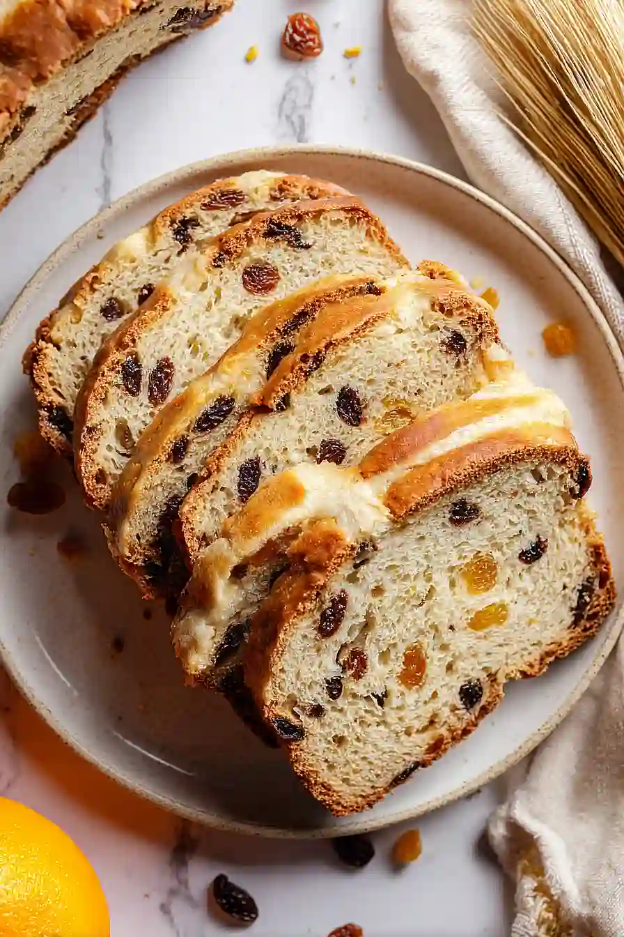 hot cross bun loaf