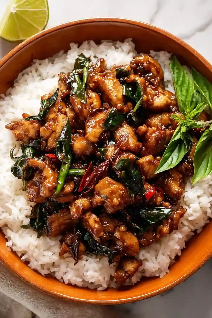 thai basil chicken
