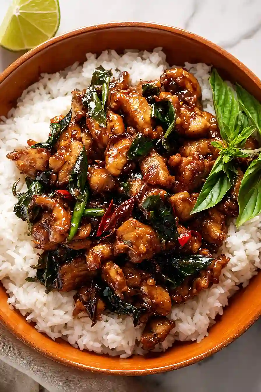 thai basil chicken