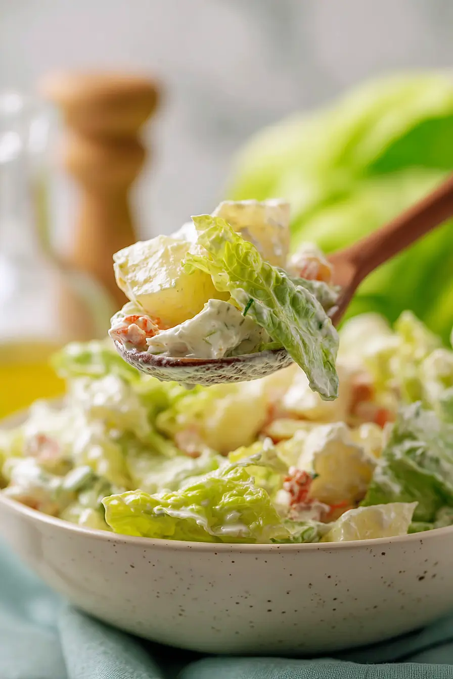 lettuce potato salad