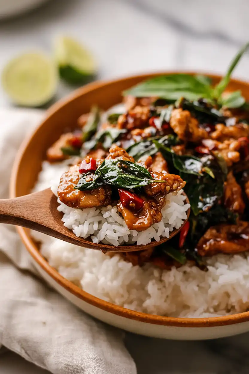 thai basil chicken