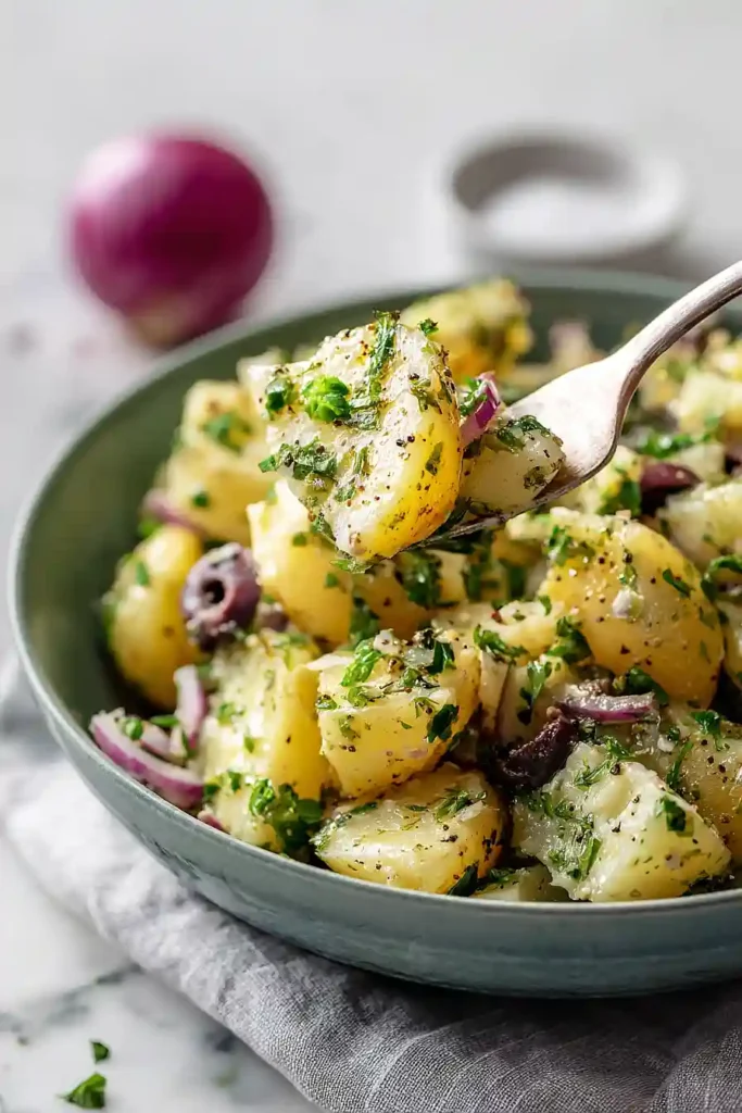 mediterranean potato salad