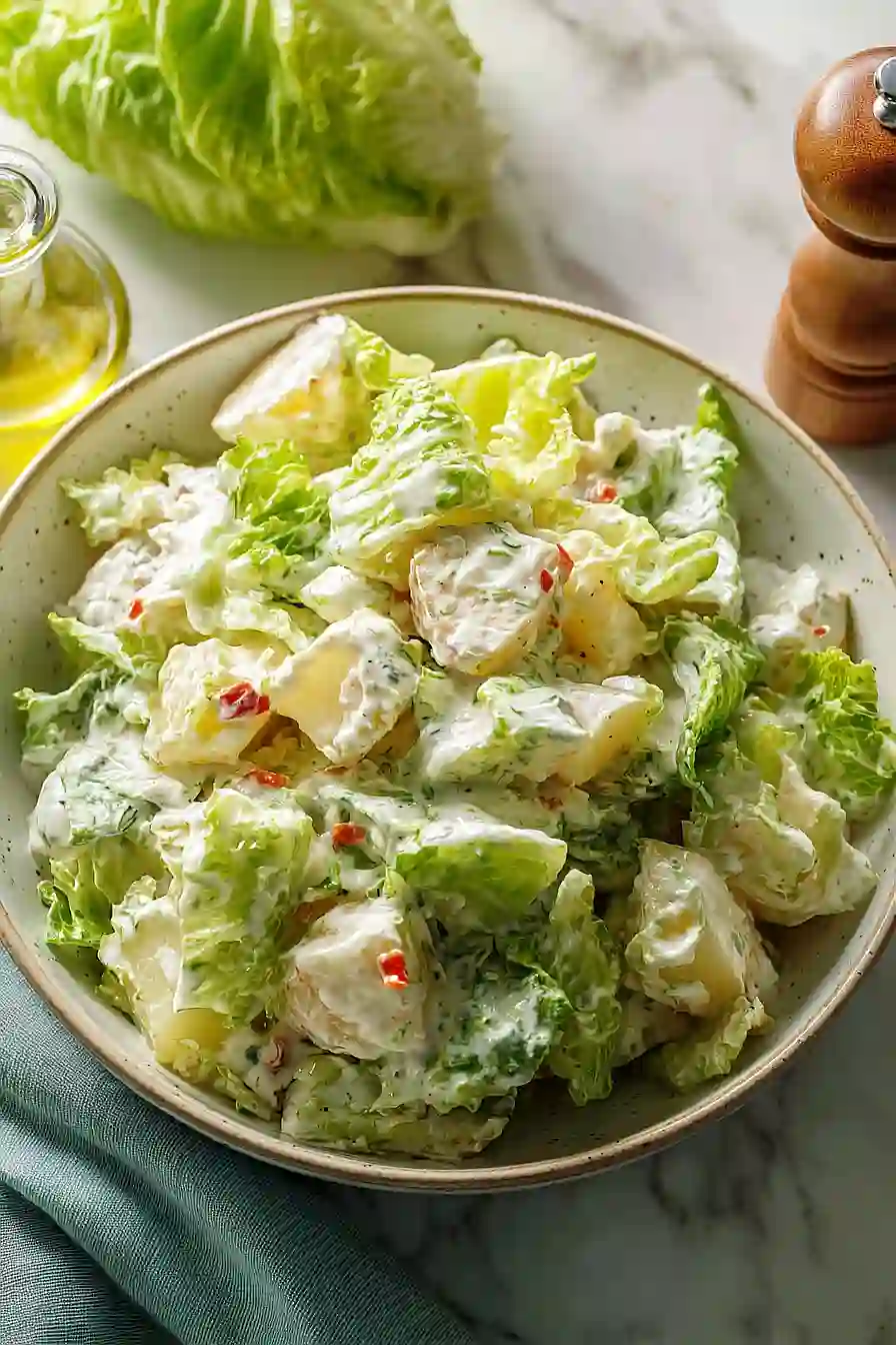 lettuce potato salad