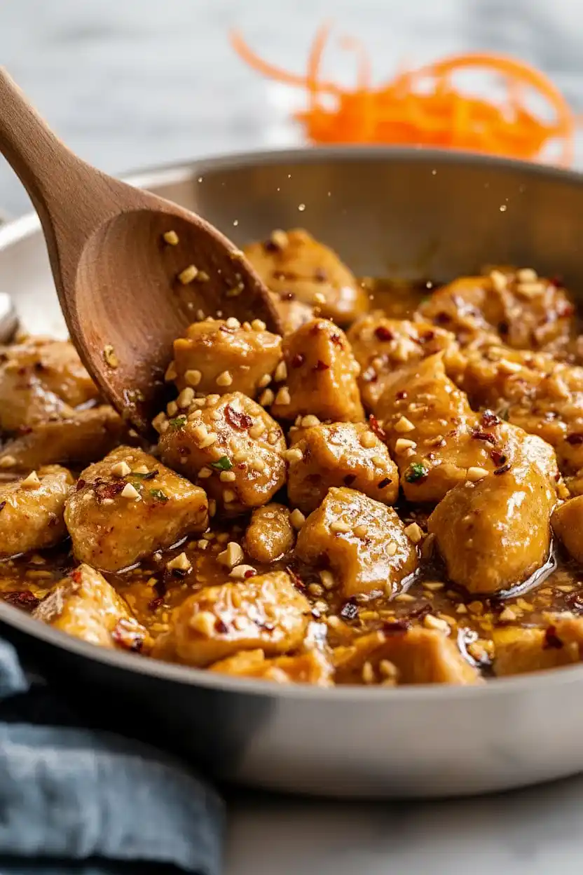 thai chicken buddha bowls